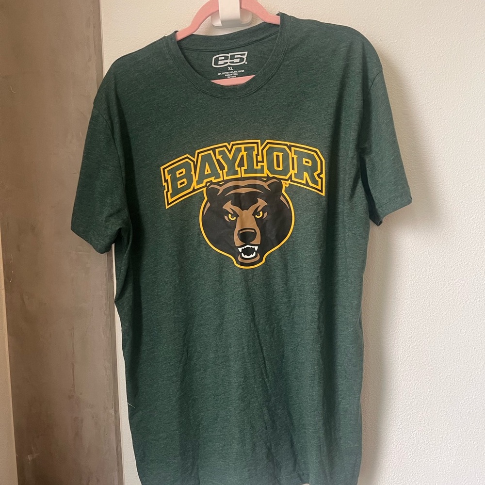 Baylor Green Short-Sleeve Graphic Tee - e5